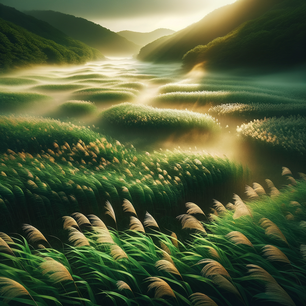 水乡小屋的早晨