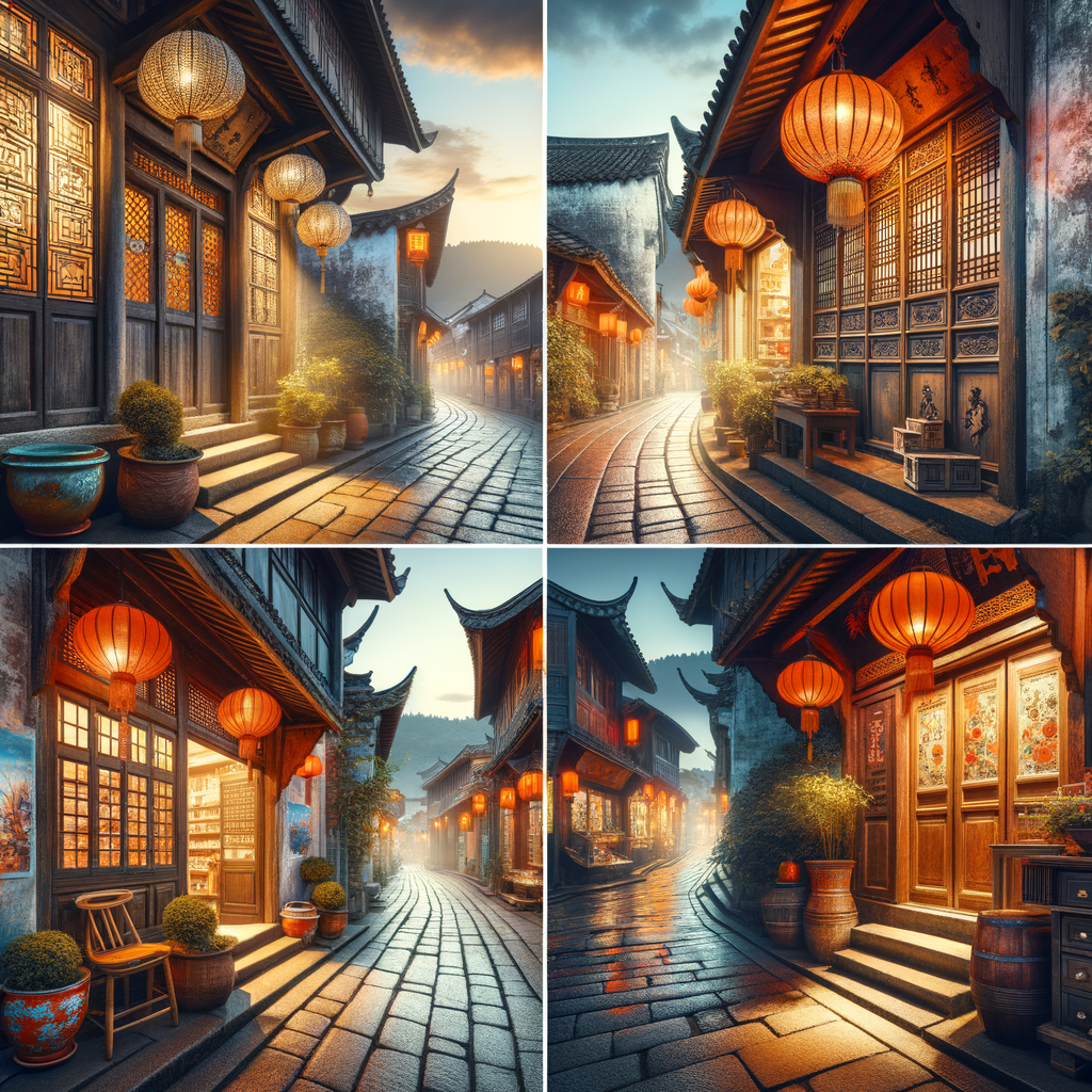 老街口 文化美食场景