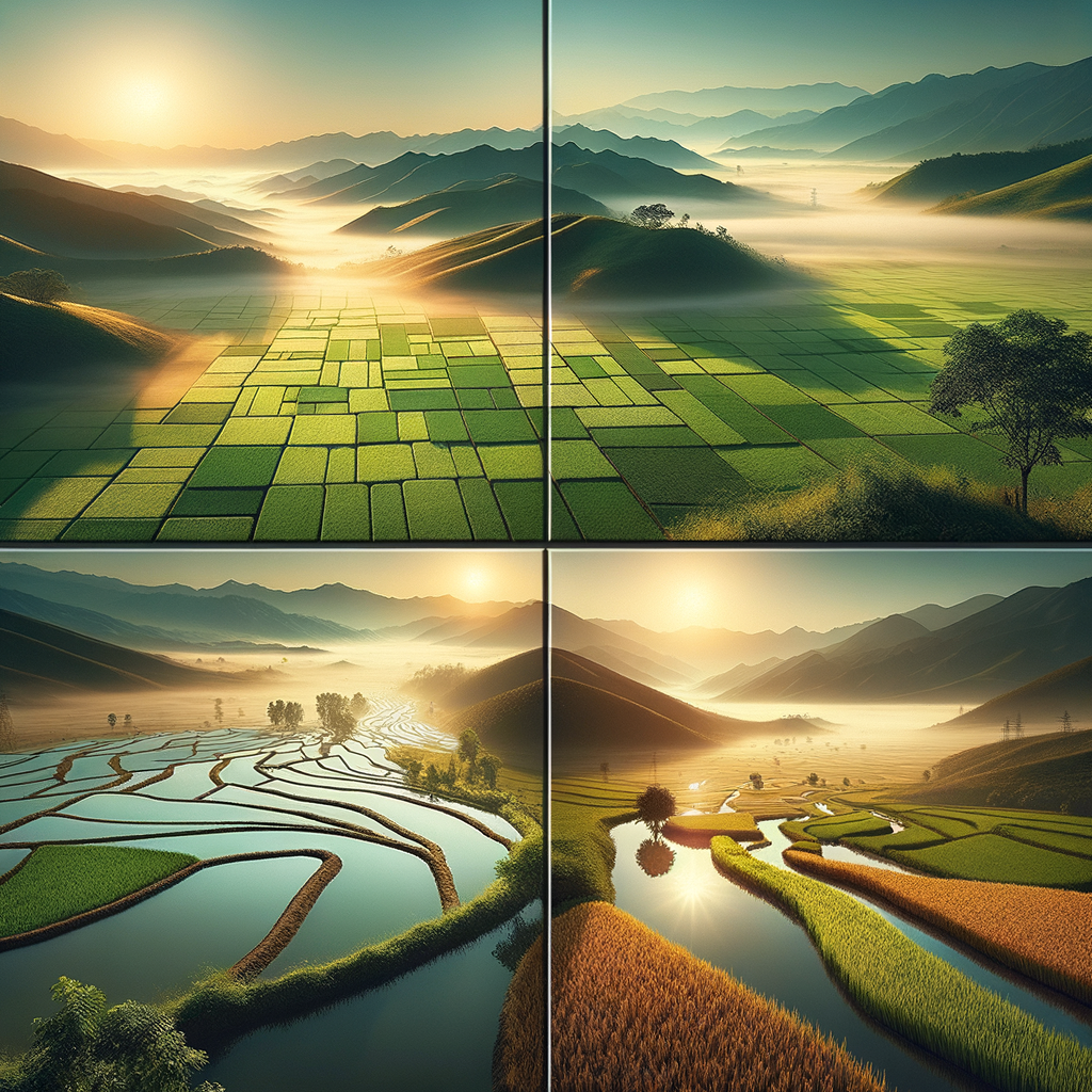 北大荒农田场景