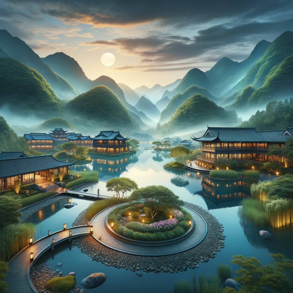 洛神山庄自然景观