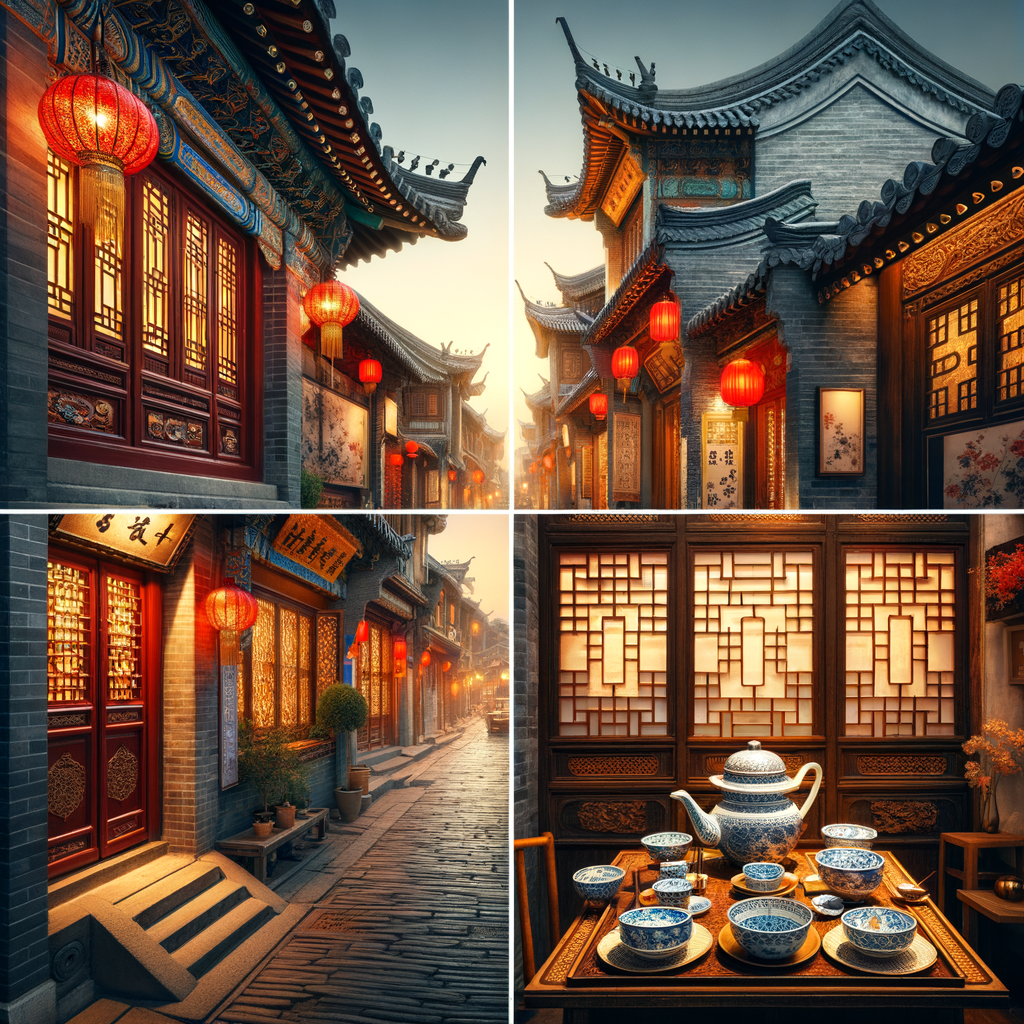 全聚德 传统烤鸭场景