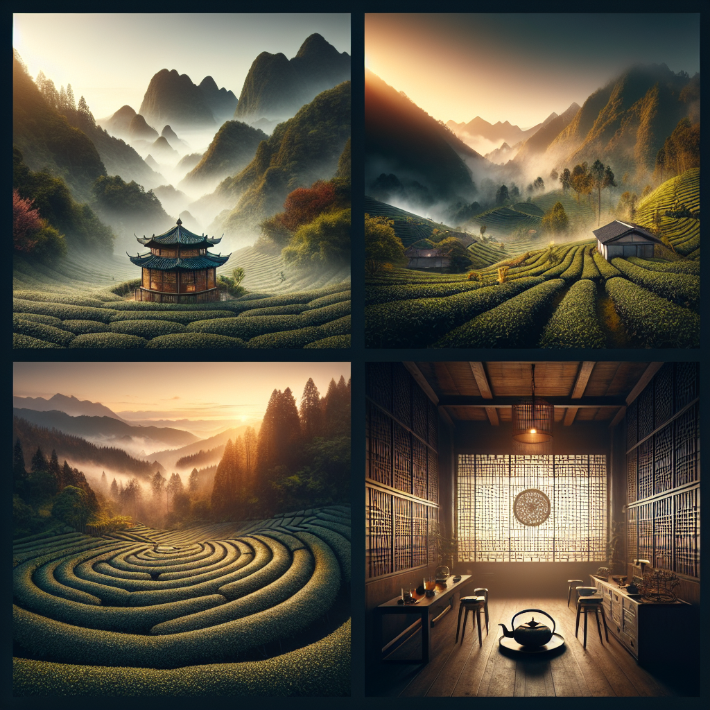 盛茗世家 茶园景色