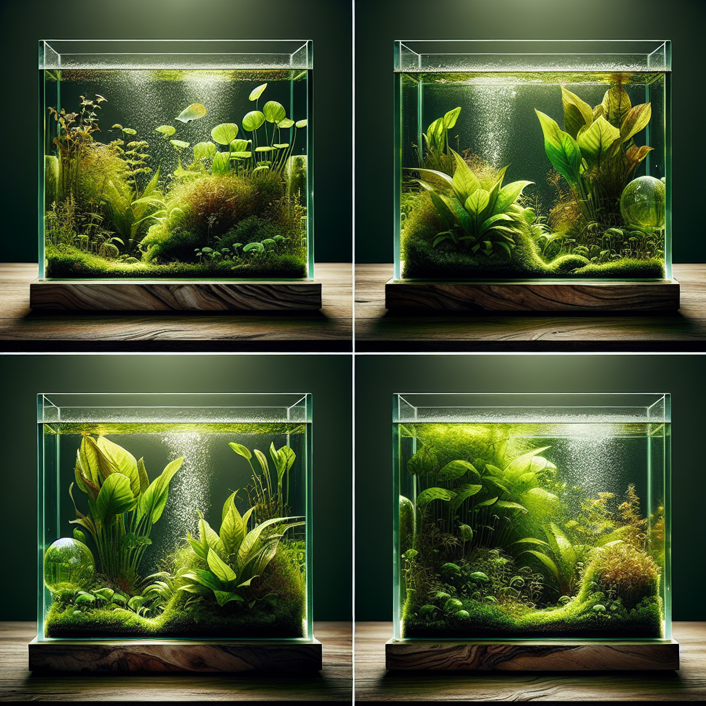 疯狂水草 水景示例