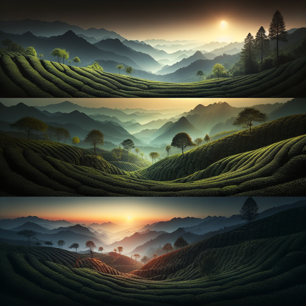 五茗仙 茶园场景