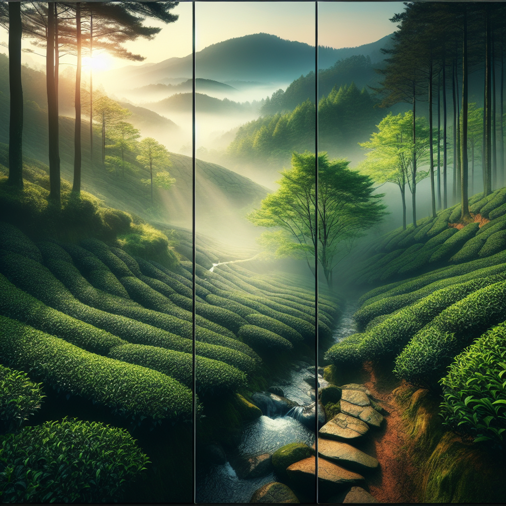 郎品茶园风景