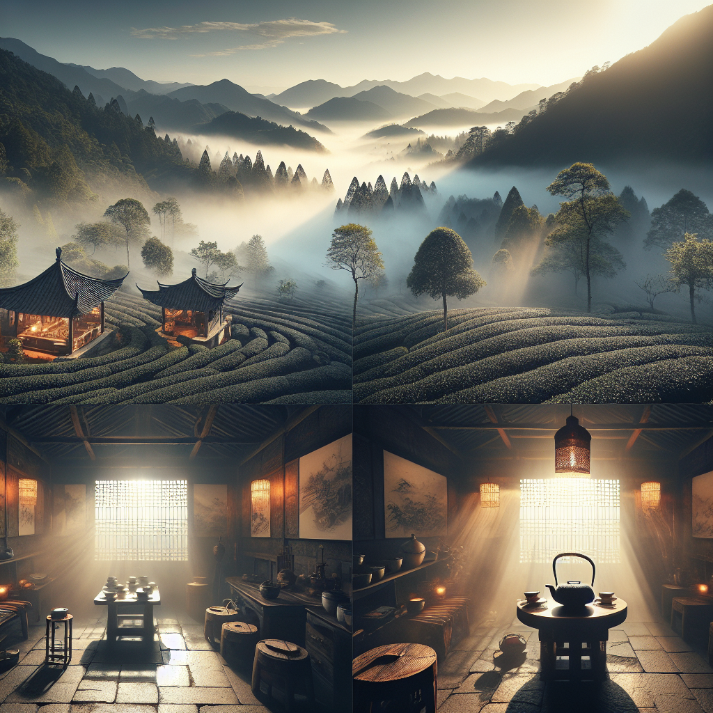 百年木仓 茶园场景