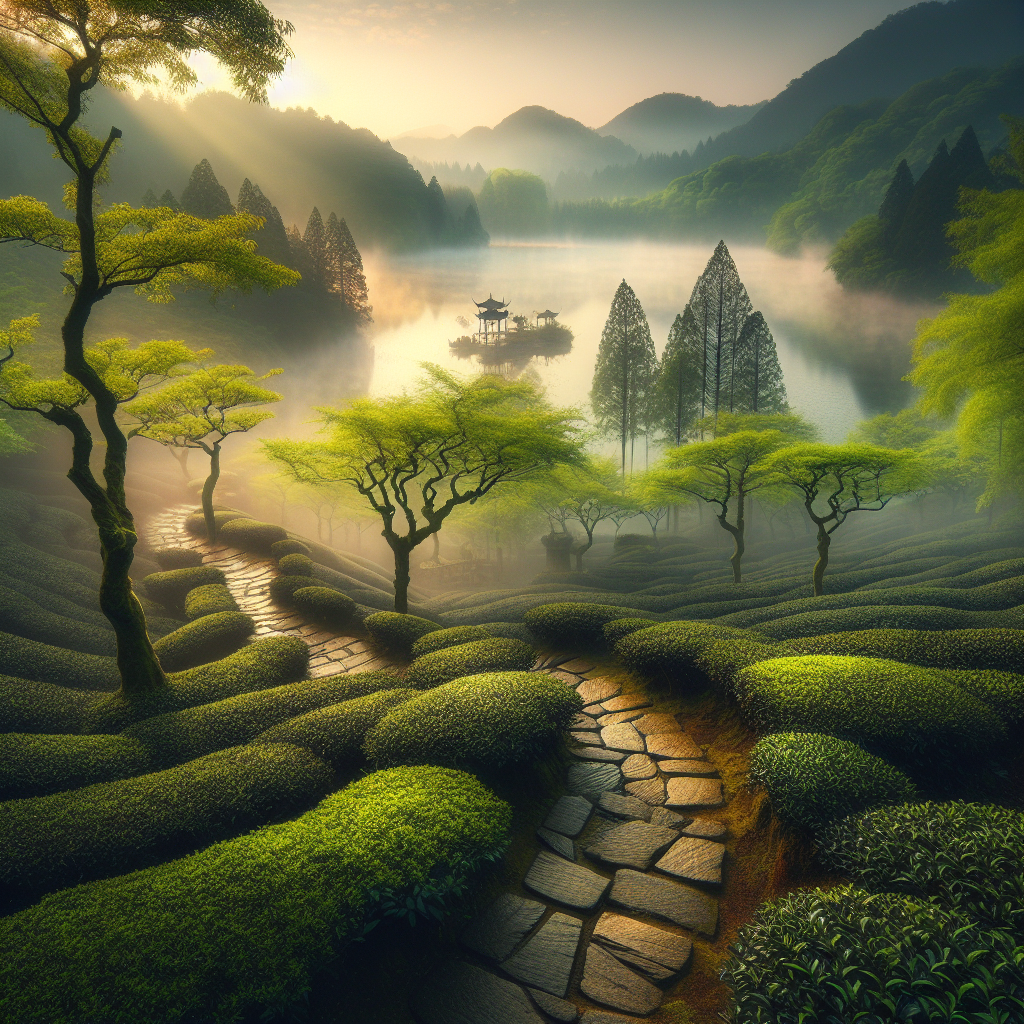 贡品牌茶园
