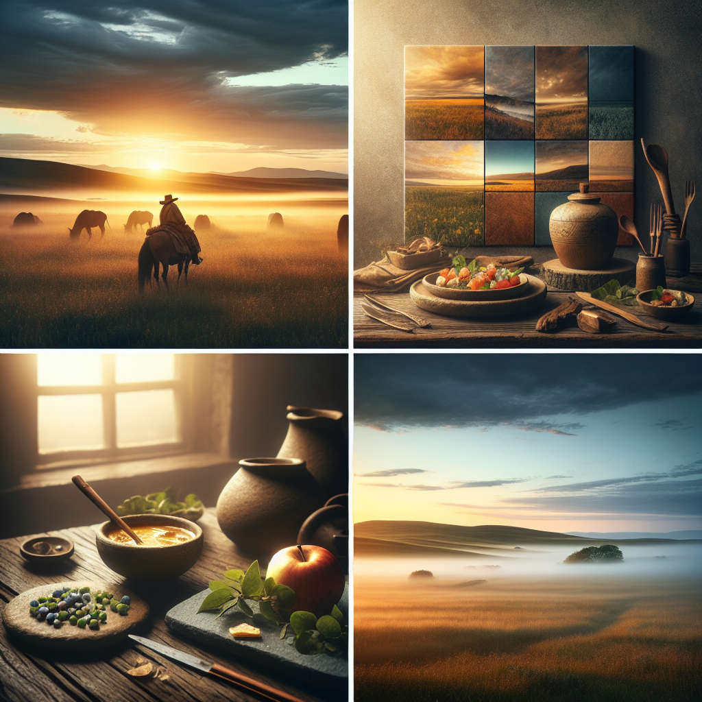 游牧御品 美食场景