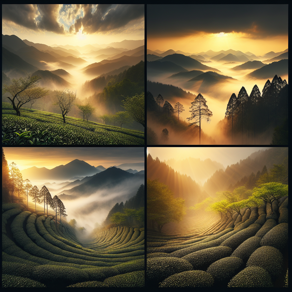 翠羽露香 高山绿茶场景1