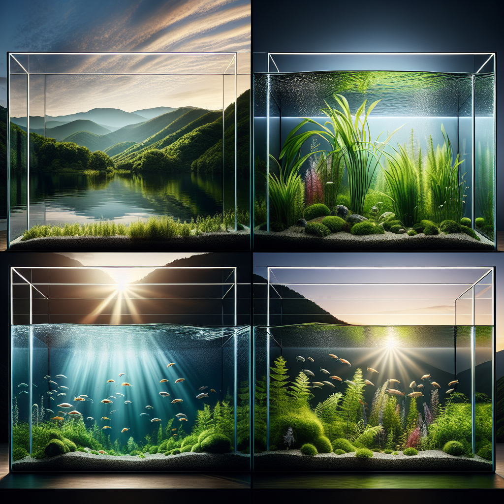 傲深 现代水族设备展示