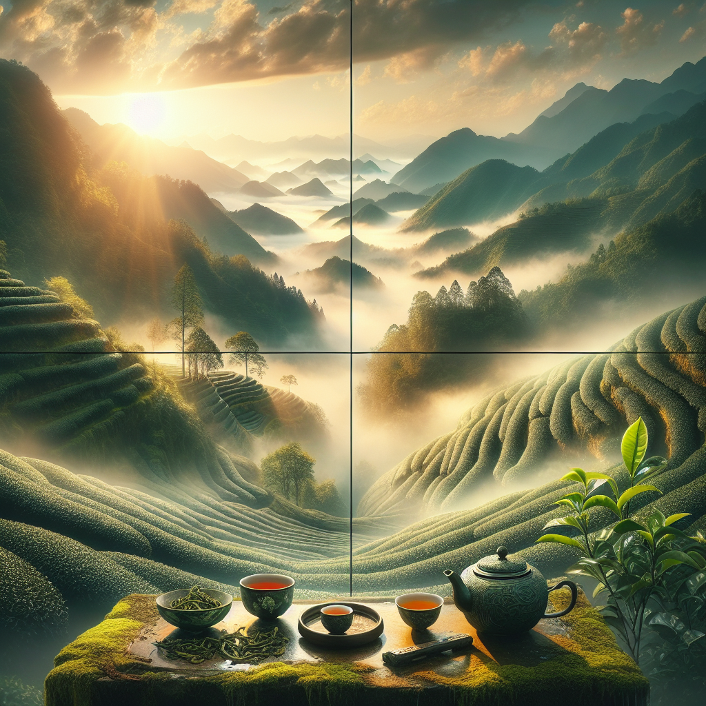 曦瓜 茶园风光