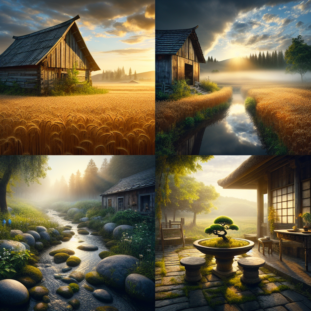 固生堂 自然田园场景