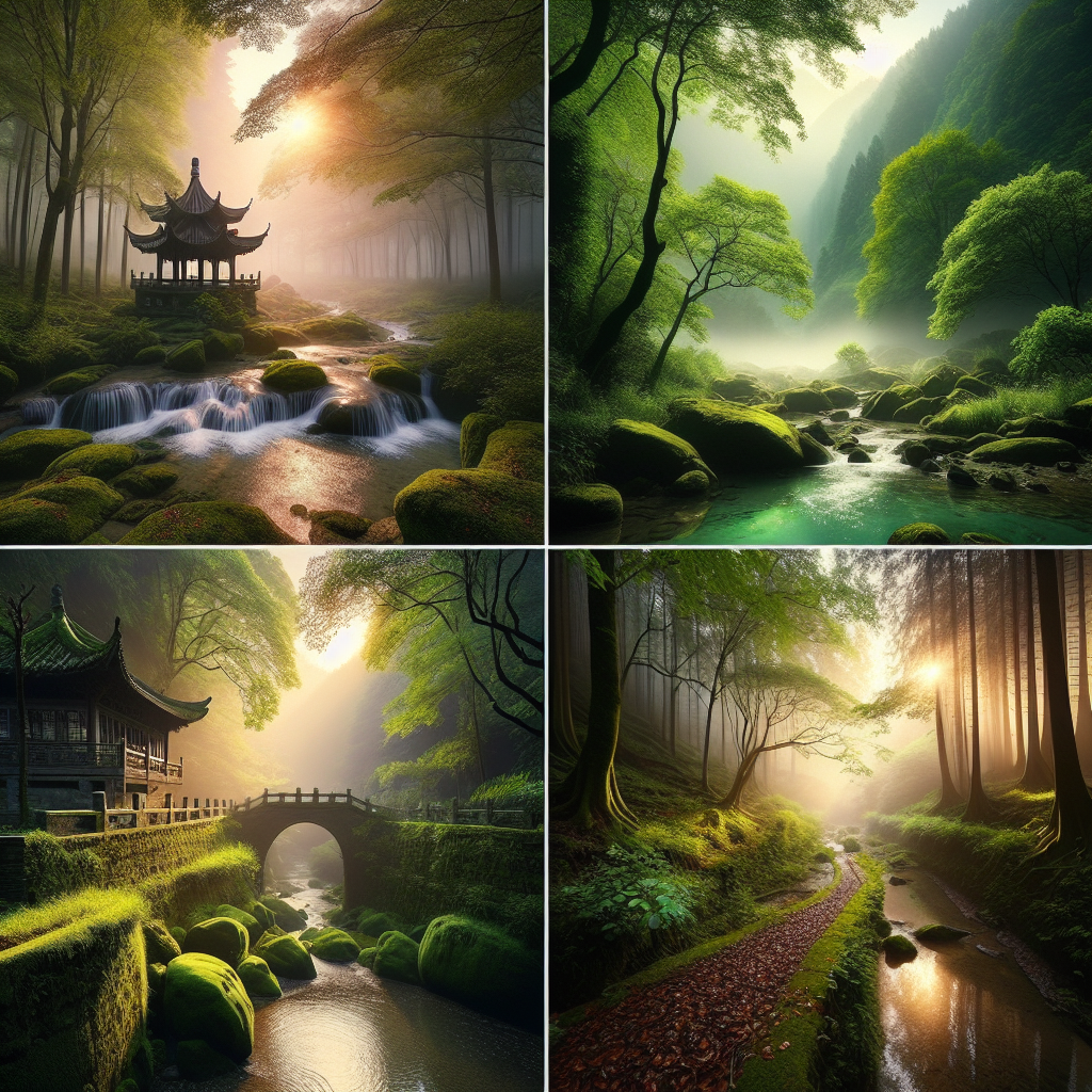 青城山 自然风光