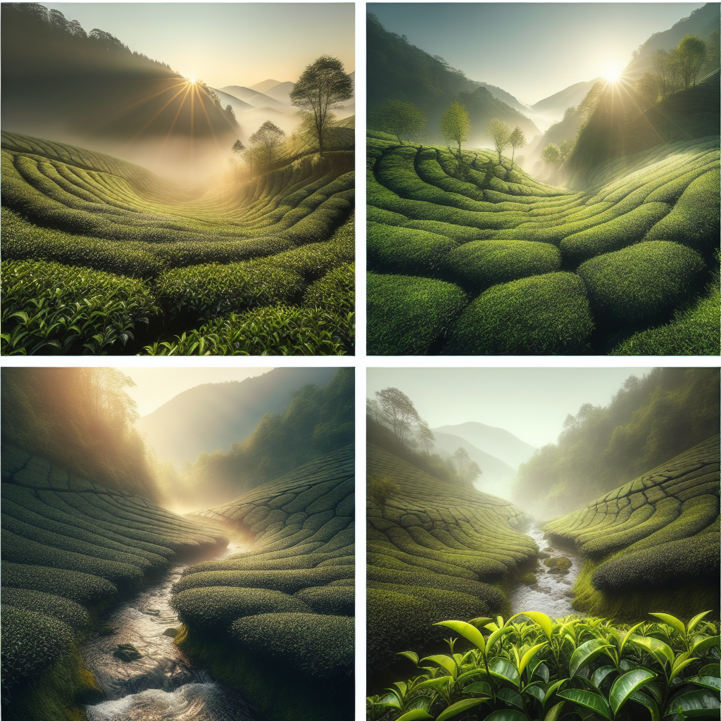 茗山生态茶 茶园景致
