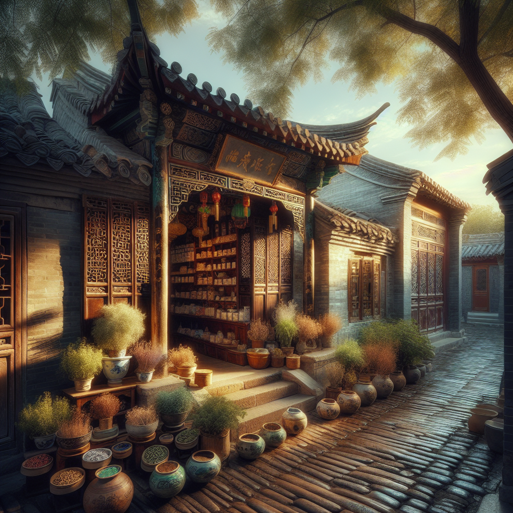 同仁堂 历史场景