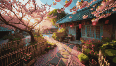 治愈庭院
