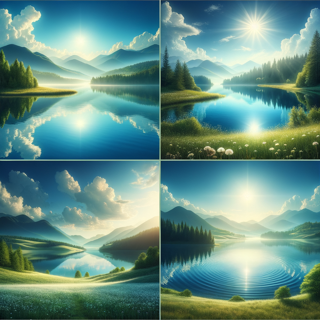 晴空万里