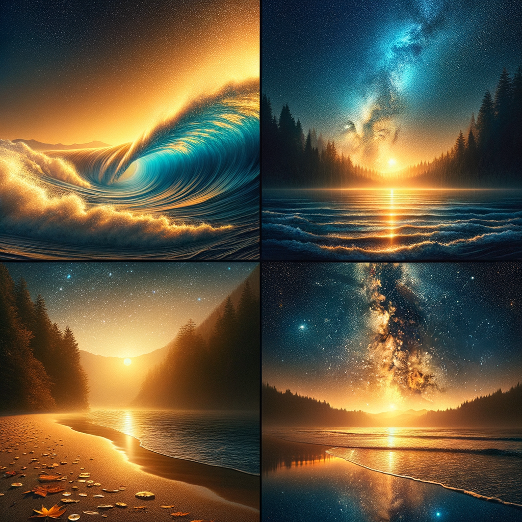 沧海一粟场景图