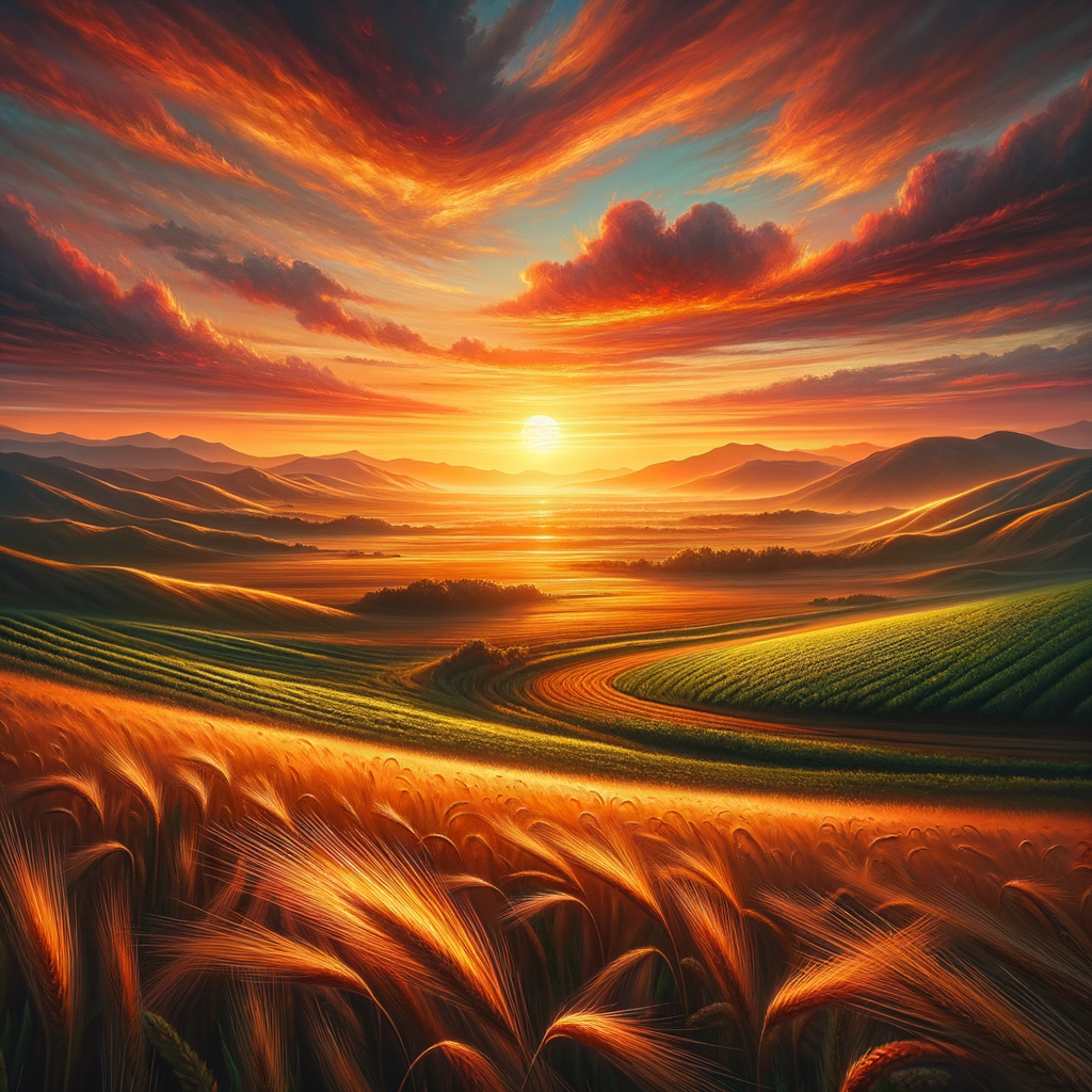 夕阳美景