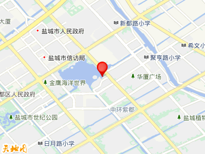 盐城市京彩欢乐世界位置