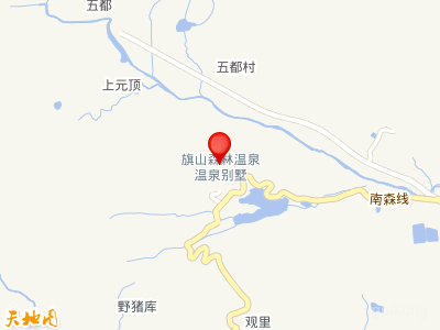 旗山森林温泉度假村位置