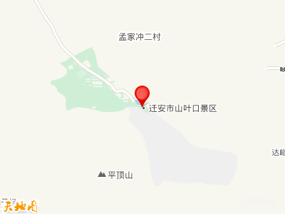 山叶口景区位置