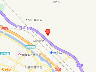 西宁北山公园位置