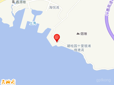 亚婆角海滨旅游区位置