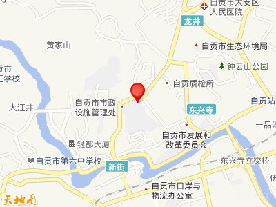 自贡市彩灯公园动物园位置