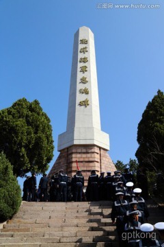 北洋海军忠魂碑展示图片0