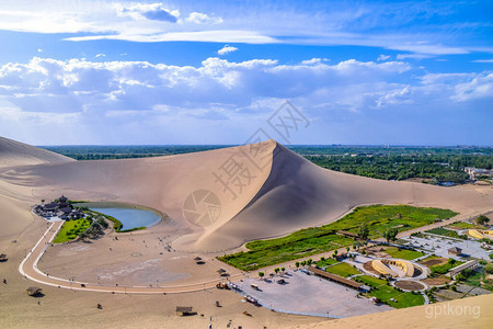 敦煌西湖湿地风景区展示图片6