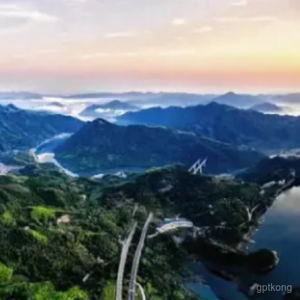 湖北大别山主峰风景区展示图片0