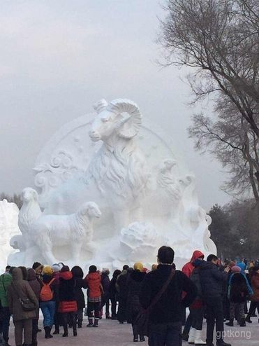 太阳岛雪博会展示图片5